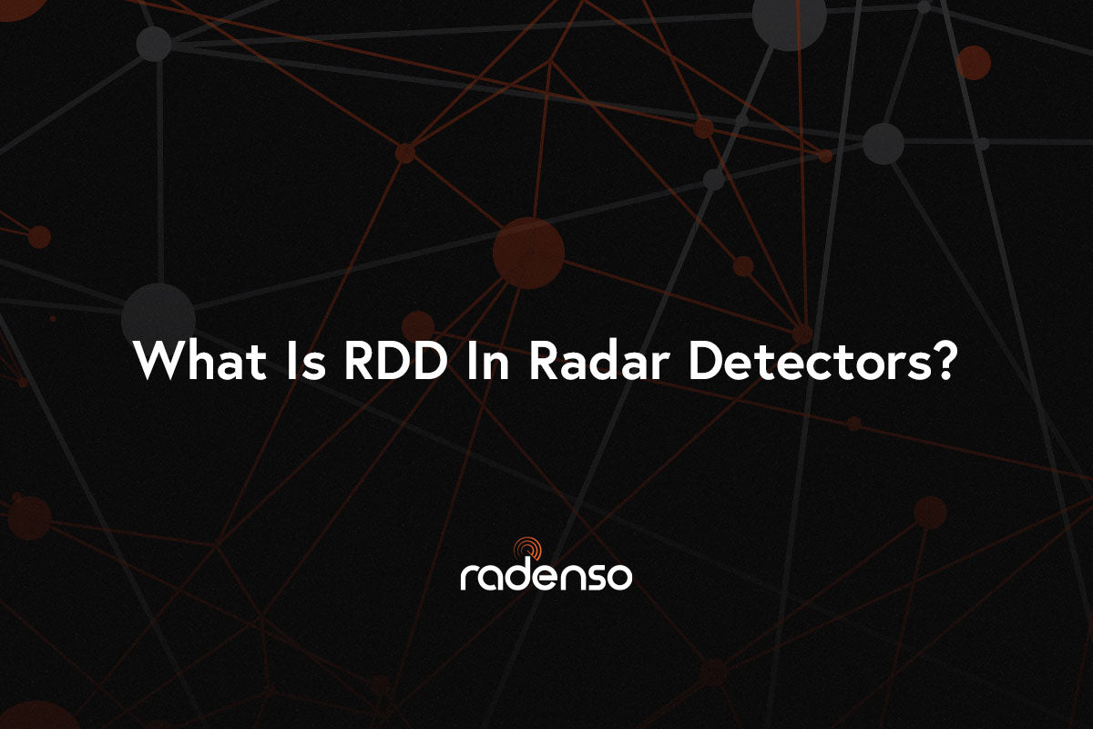 What Is RDD In Radar Detectors?