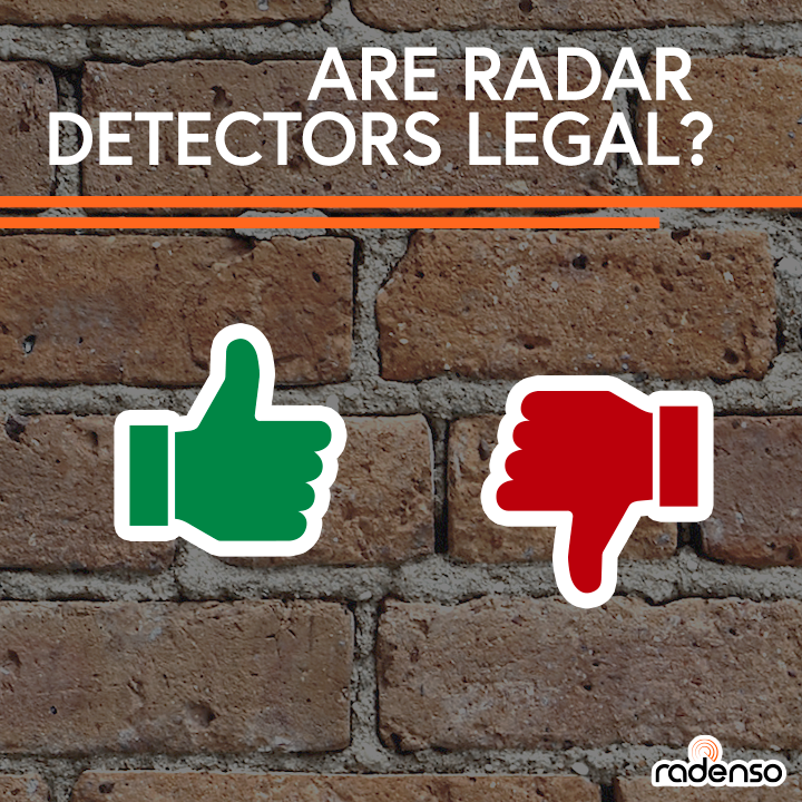 Are radar detectors illegal?