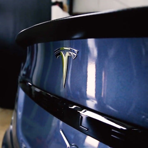 Tesla Model S Plaid Radenso Radar Detector Laser Jammer Installation